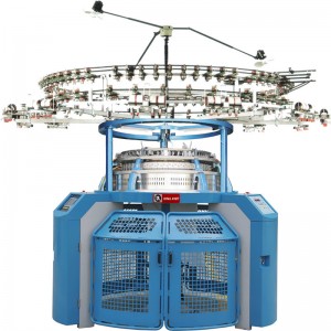 Tukkutuotteet kiina automaattinen yhden trikoo neuloja neulonta kone pyöreä