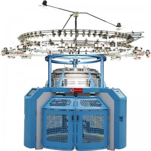 Tietokoneella varustettu single Jersey Terry Jacquard Knitting Machine